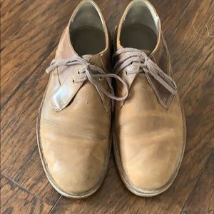 Men’s distressed Leather boot